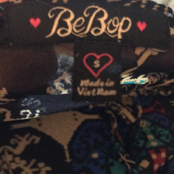 BeBop 3/4 sleeve cinch waist dress with slip/liner - Picture 7 of 7